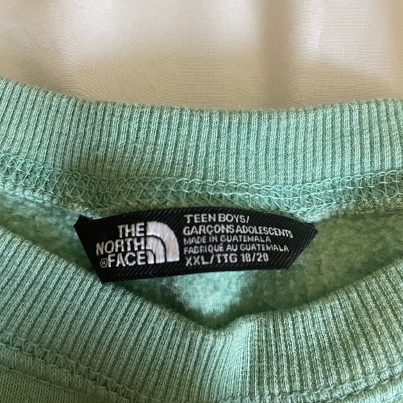The North Face, Turquoise Green, XXL 18/20 boys sweater - Picture 4 of 7